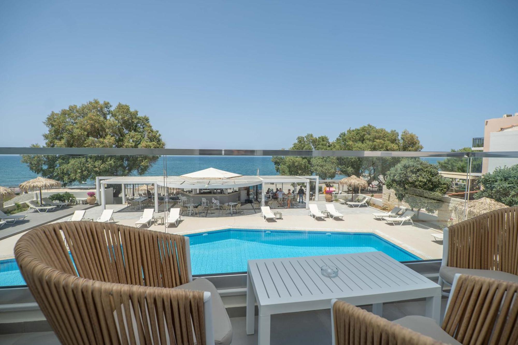 Alexia Beach Hotel Agia Marina Zewnętrze zdjęcie